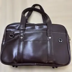 スクールバック　ノーブランド　焦茶