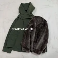 BEAUTY&YOUTH ボアライナー付きマウンテンパーカー　3way
