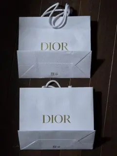 Dior ホワイトミニバッグ2個セット