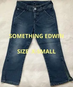 SOMETHING EDWIN スキニー x-small
