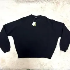 FREAK’S STORE 裏起毛 スウェット トレーナー ブラック Mサイズ