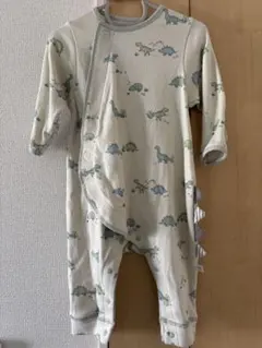 新品未使用mocmof 恐竜柄ロンパース 80