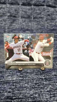 大谷翔平 希少カード レアユニホームカード - メルカリ
