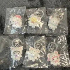 サンリオ めじるしアクセサリー ふわふわスノー コンプリート セット