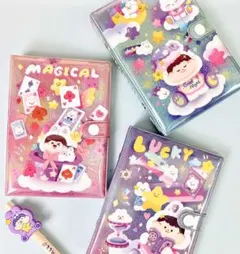 【3冊セット】meatball 肉球 バインダーノート 人気海外マステメーカー