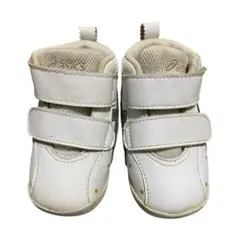 ASICS スクスク　スニーカー ゴールド 星柄　13センチ