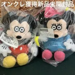 ミッキー＆フレンズ 松本セイジ描きおろし マスコット ミッキー　ミニー