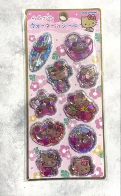 【正規品】ウォーターinシール 日焼け キティ サンリオ
