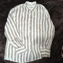 ZARA ストライプ柄 シャツ