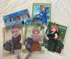 五等分の花嫁　アクリル　まとめ売り　アニメ　キャラクター　美少女