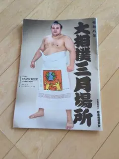 大相撲三月場所 パンフレット大阪表紙大関安青錦 令和8年 2026 - メルカリ