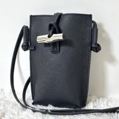 新品・付属品】ロンシャン 二つ折り 財布 ロゾ レザー コンパクト