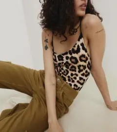 H&M エイチアンドエム　ワイドデニム　カーゴパンツ