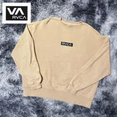 RVCA ルーカ ワンポイントロゴ 裏起毛スウェット Sのサムネイル