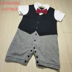 CATHERINECOTTAGEキャサリンコテージ　タキシード　ロンパース80