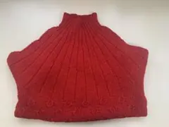 2021 トリココムデギャルソン　フラワーウールニット