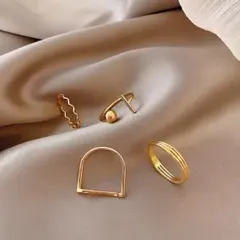 新品　チェーン　指輪　ゴールド　パーティ　誕生日　プレゼント　結婚式　リング