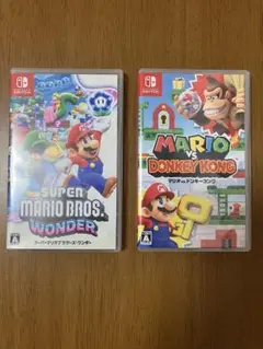 美品】Switch マリオvsドンキーコング スーパーマリオRPG セット