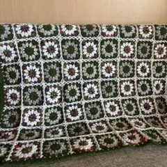 ハンドメイド☆モチーフ編みブランケット