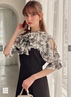 フリルワンピース