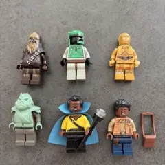 レゴ　スターウォーズ　ミニフィグ　６体セット