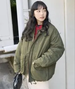 【FREAK'S STORE】 コットンショートブルゾン