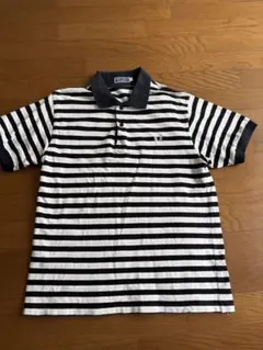 FRED PERRY ボーダー ポロシャツ Lサイズのサムネイル