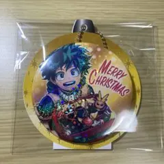 僕のヒーローアカデミア クリスマスオーナメント風缶バッジ 2019 緑谷出久