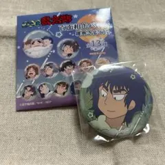 忍たま乱太郎　百面相缶バッジ　寝巻き姿の段　食満留三郎