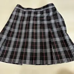 WEGO プリーツスカート チェック柄 Lサイズ　ブラックのサムネイル