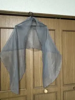 グレー シフォンショール