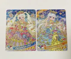 ひみつのアイプリ プリンセスバズリウムムーンブルー ハートピンク ひまり みつき