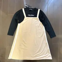 Dolly Ribbon 長袖　ワンピース