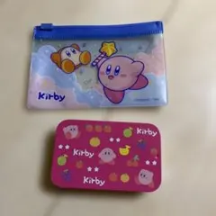 星のカービィ　スライド式缶ケース　スライドジッパーケースセット