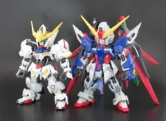 み*る様 MGSD　ガンダムバルバトス　デスティニーガンダム　組立済・ジャンク品 MGSD ガンダムバルバトス デスティニーガンダム 組立済・ジャンク品