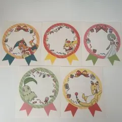 ポケモンセンターオンライン 限定 ホリデー ステッカー ピカチュウ　サーナイト等