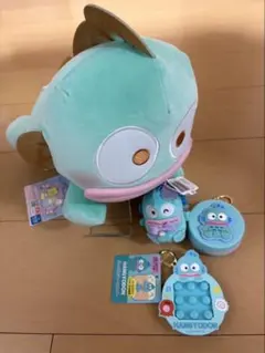 ハンギョドン　ぬいぐるみ　シリコンミニポーチ　など4点セット
