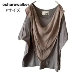 n'Or 半袖 Tシャツ Fサイズ　オシャレウォーカー　廃盤　切り替えのサムネイル