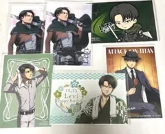 進撃の巨人 リヴァイ ポストカード 6枚セット