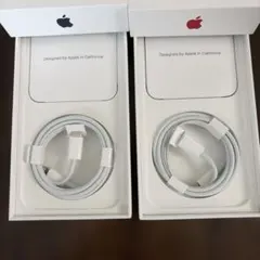 iPhone 純正品 充電器 ケーブル