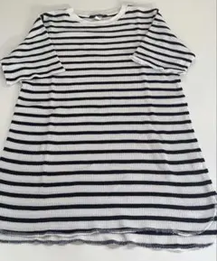 SHIPS JET BLUE ボーダー ワッフル Tシャツのサムネイル