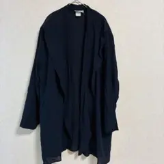 Campus Casuals【XL相当】ヴィンテージ ドレープ カーディガン 紺のサムネイル