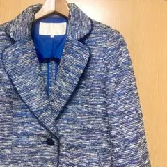 美品　シュペル・ノーヴァ　銀座マギー　　ツイードジャケット　イタリア製生地のサムネイル
