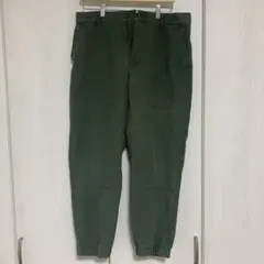 ユニクロ　長ズボン　ウエストLサイズ　84〜92cm 緑