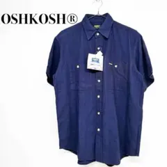 OSHKOSH® オシュコシュ　ネイビー　半袖　襟付き　シャツ　Mのサムネイル