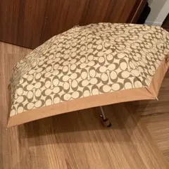 数回使用　コーチ　折り畳み傘