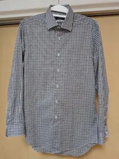 PERSON'S FOR MEN チェック柄　長袖ワイシャツ　L-86