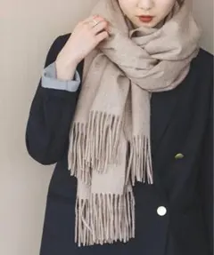 noble カシミヤストール ベージュのサムネイル