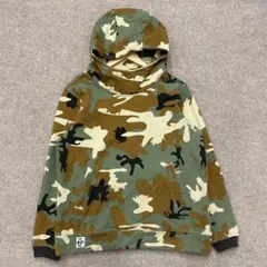 【R416】 CHUMS パーカー プルオーバー サイズM カモフラ 迷彩