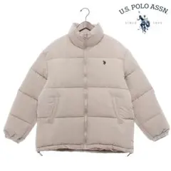U.S. POLO ASSN. ベージュ ダウンジャケット XL